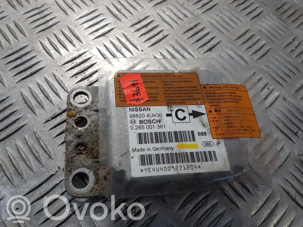Nissan Almera Tino Centralina/modulo airbag