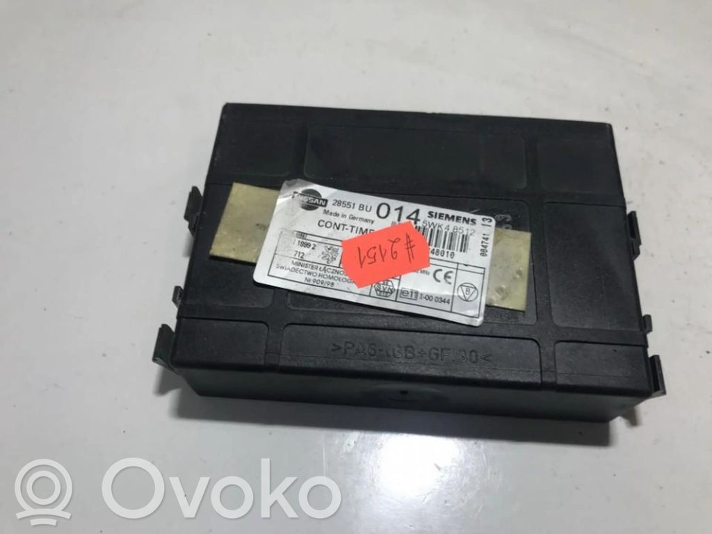 Nissan Almera Tino Modul confort 