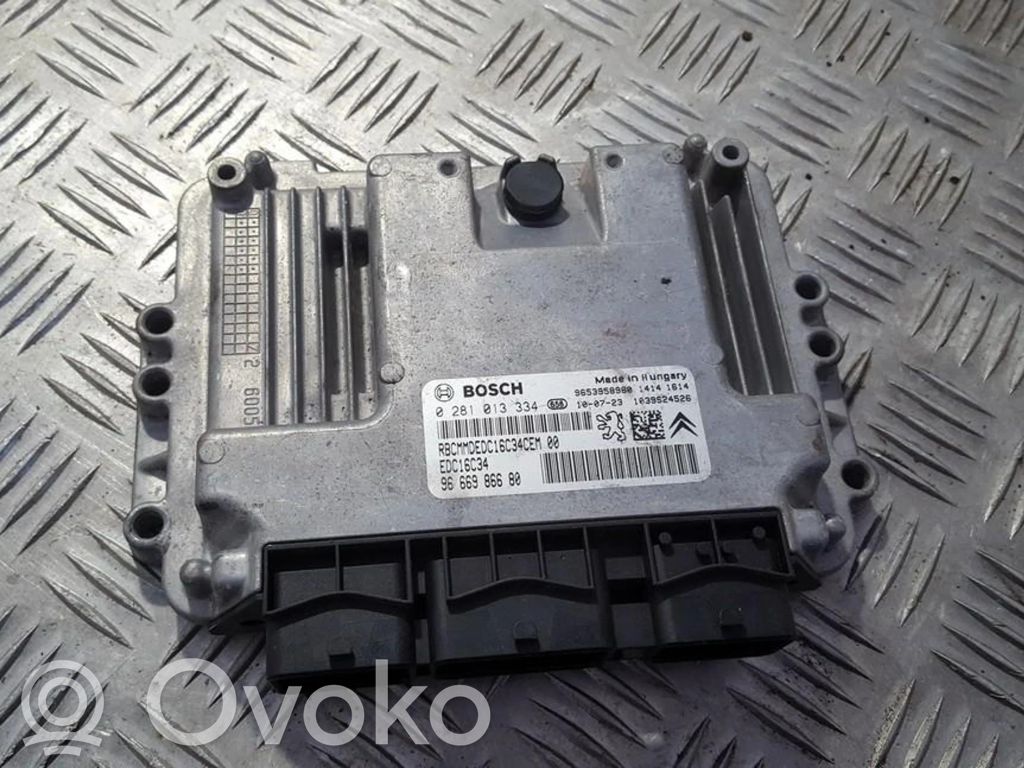 Peugeot 3008 I Centralina/modulo del motore 
