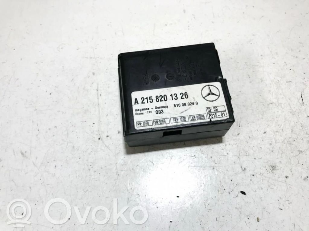 Mercedes-Benz CL C215 Unidad de control/módulo de alarma 