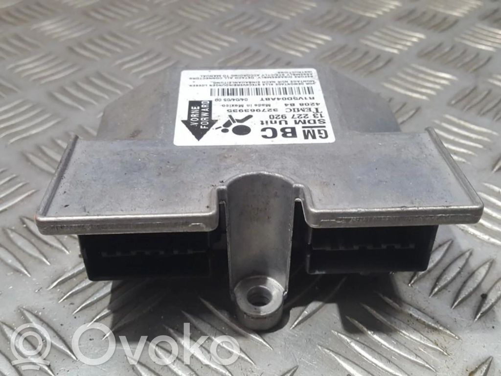 Unidad de control/módulo del Airbag   13227920,327963935,13227920,327963935