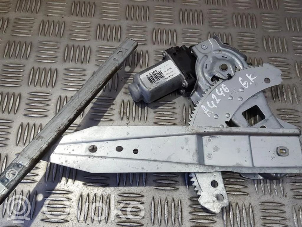 Regulador con motor de la ventanilla de la puerta corredera