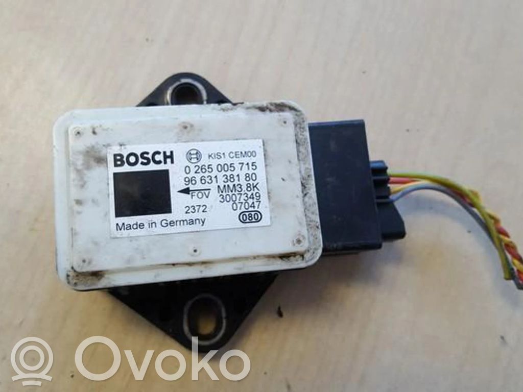 Citroen C4 I Picasso Sensore di imbardata accelerazione ESP