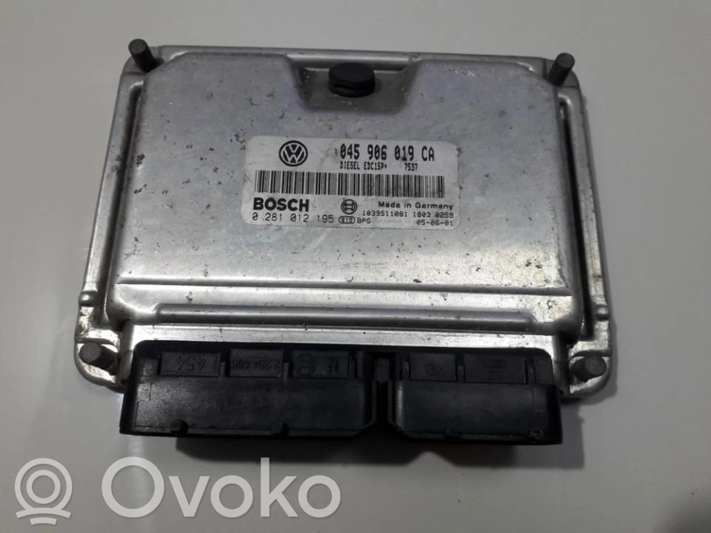 Volkswagen Polo IV 9N3 Unitate/modul de control motor 