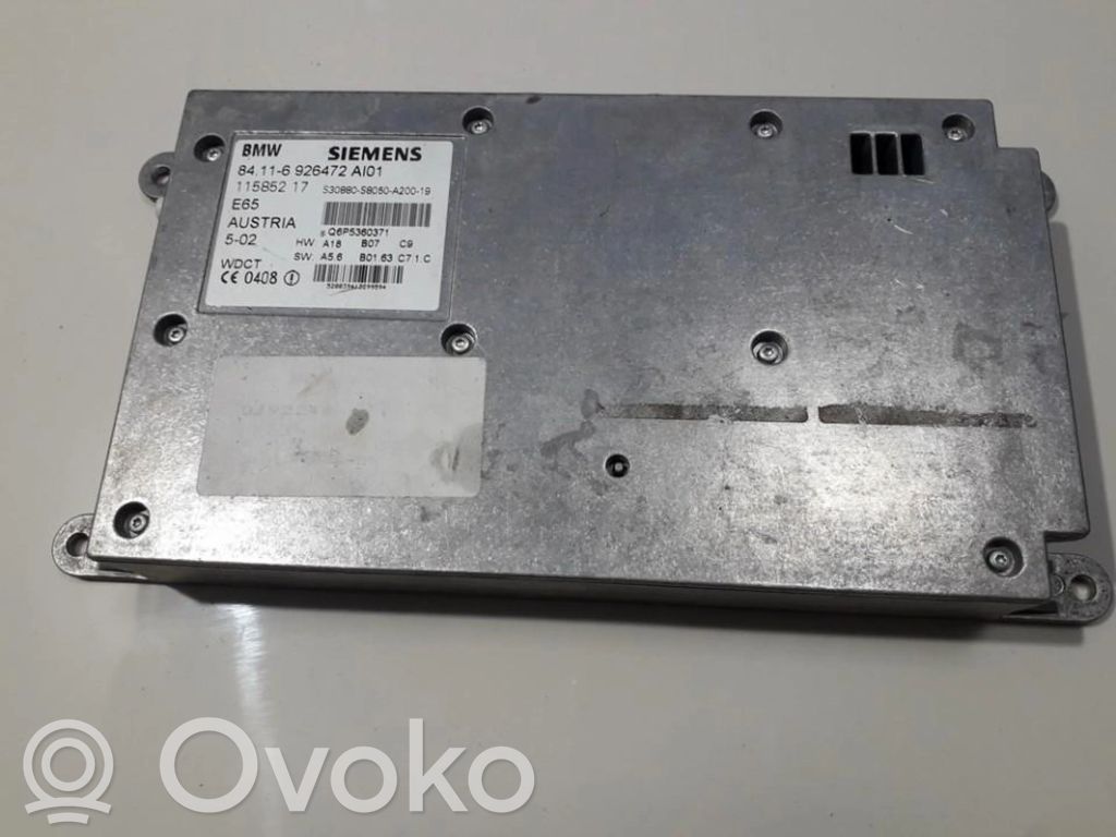 BMW 7 E65 E66 Other control units/modules 