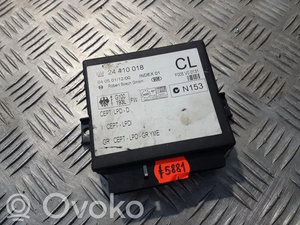 Module confort   24410018,24410018,24410018CL,F005V00131