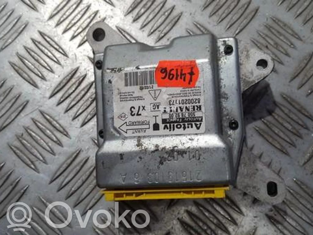 Airbag control unit/module   8200201173,550789200,550789200,8200201173