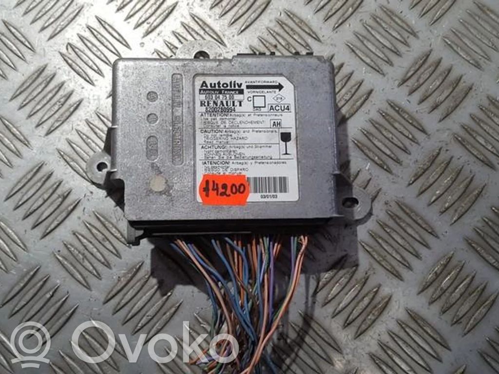 Renault Megane II Airbag control unit/module 