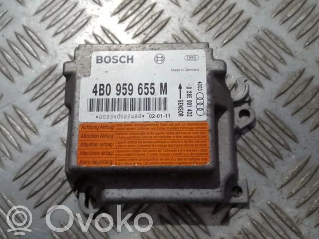 Audi A6 S6 C5 4B Unitate/modul de comandă airbaguri 