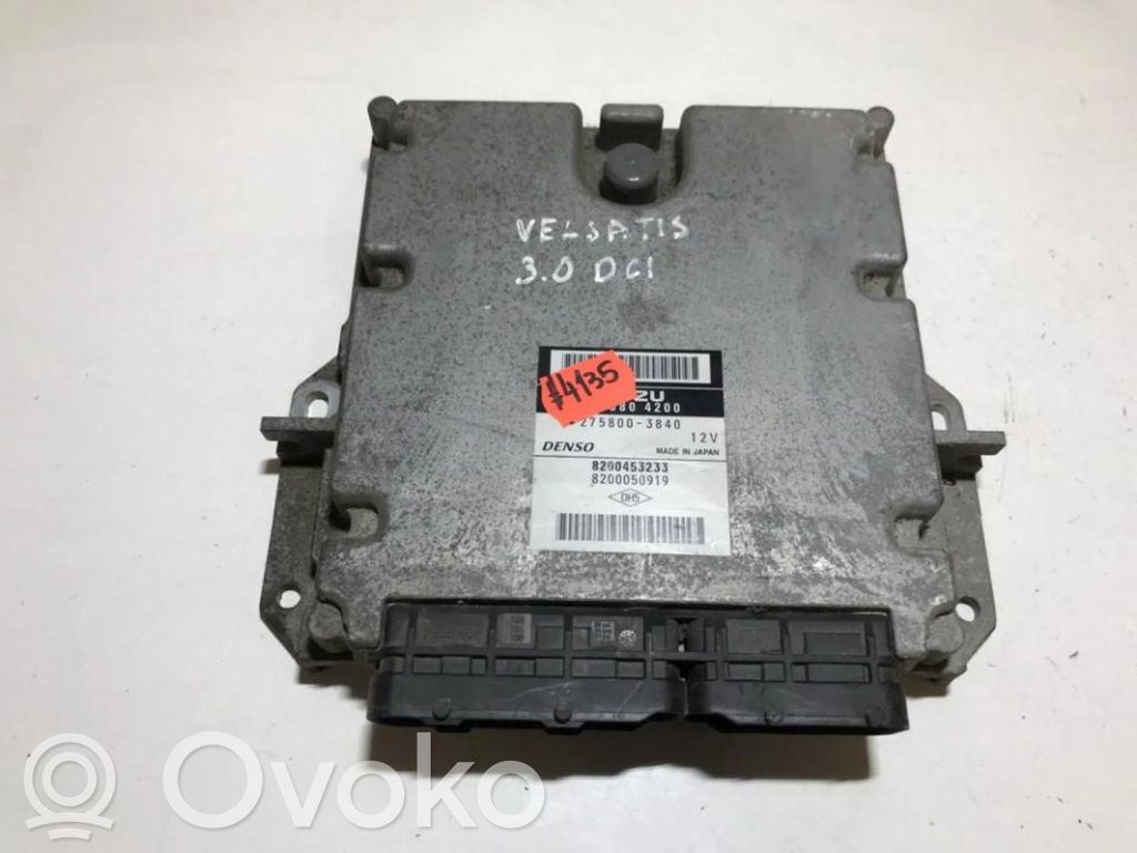 Engine control unit/module   8973804200,8973804200,2758003840,8200050919,8200453233,8973804200,8973804200