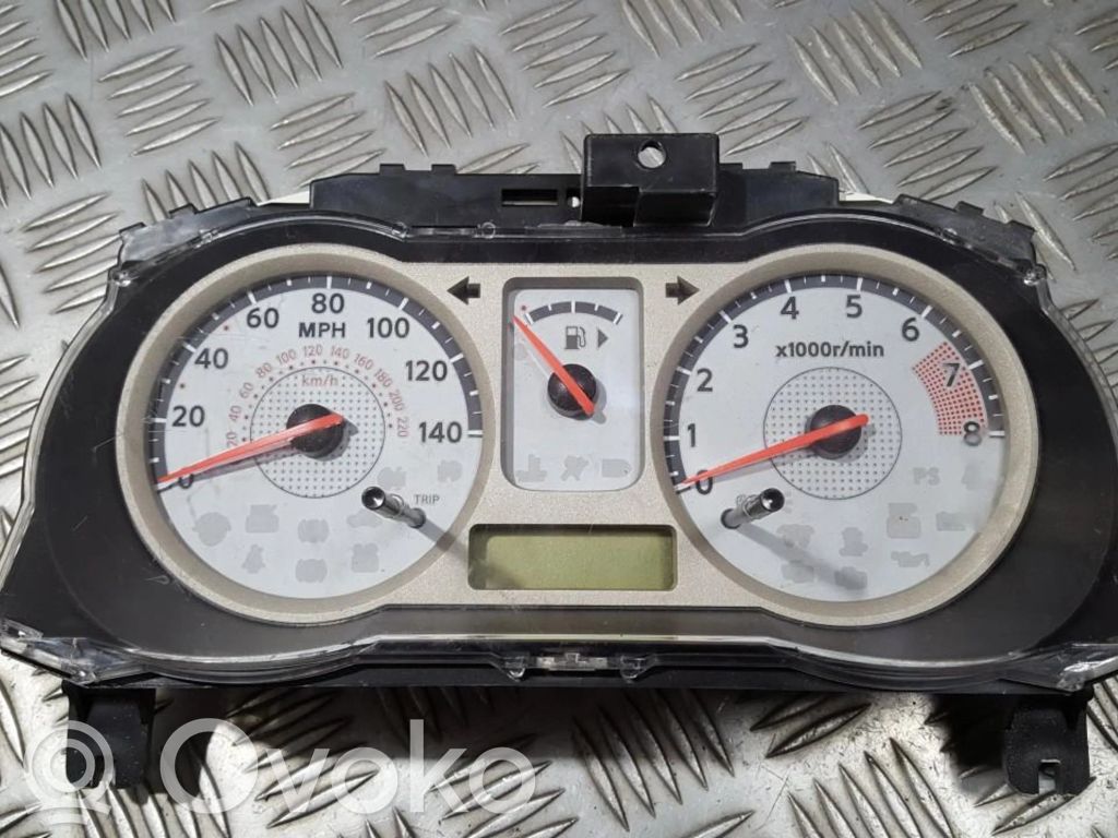Nissan Note (E11) Geschwindigkeitsmesser Cockpit 