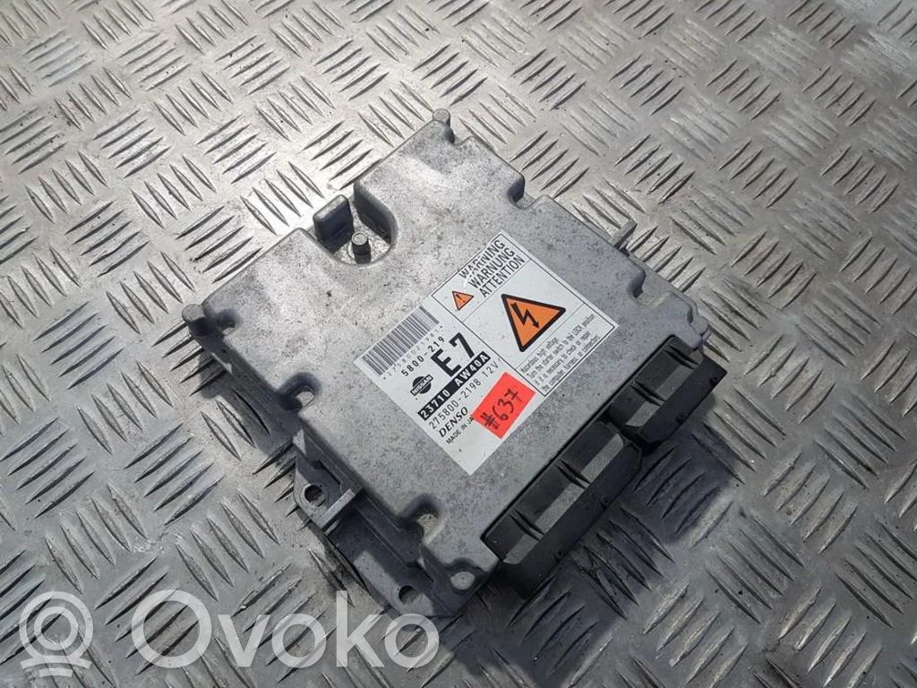 Engine control unit/module   23710AW40A,2758002198,23710AW40A,2758002198