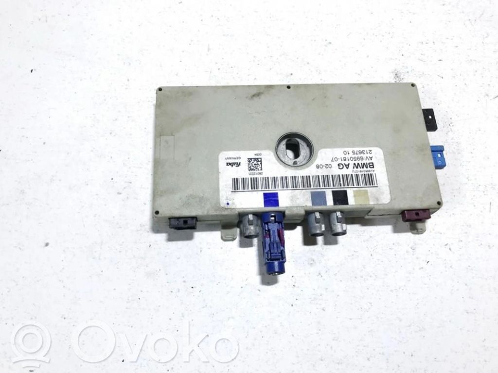 BMW 3 E90 E91 Antenos valdymo blokas 