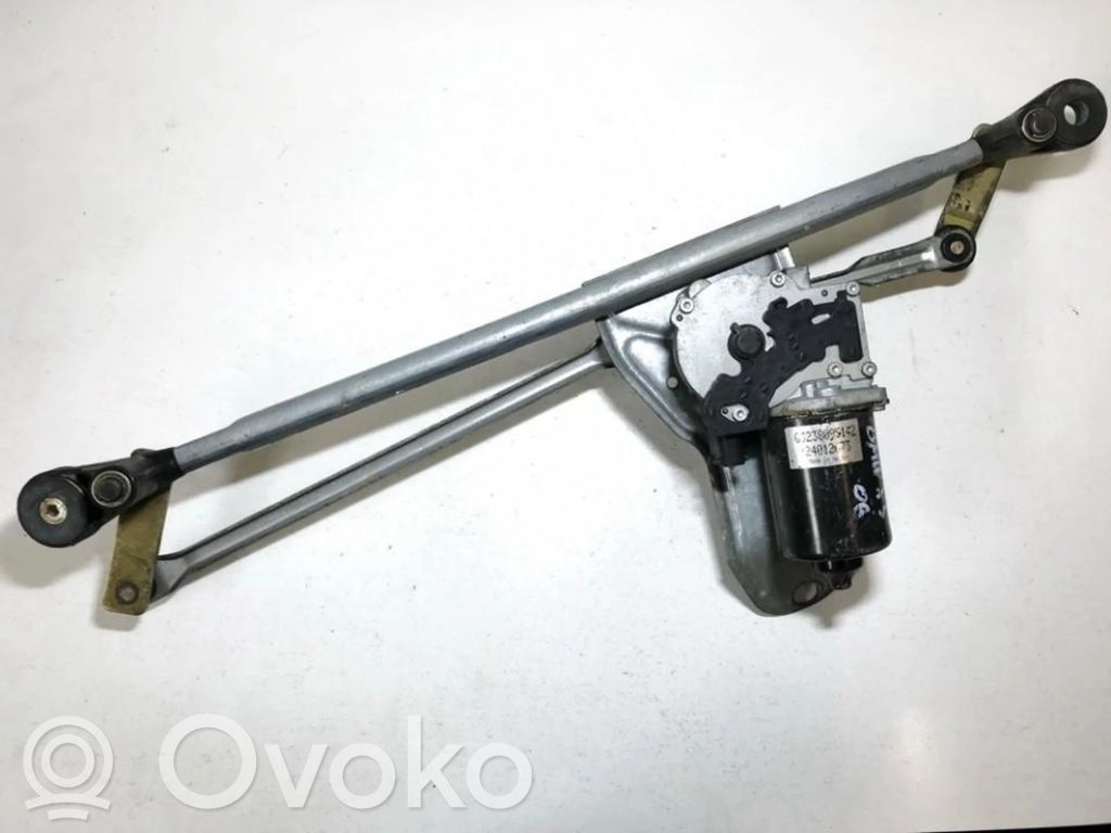 BMW X5 E53 Tiranti e motorino del tergicristallo anteriore 