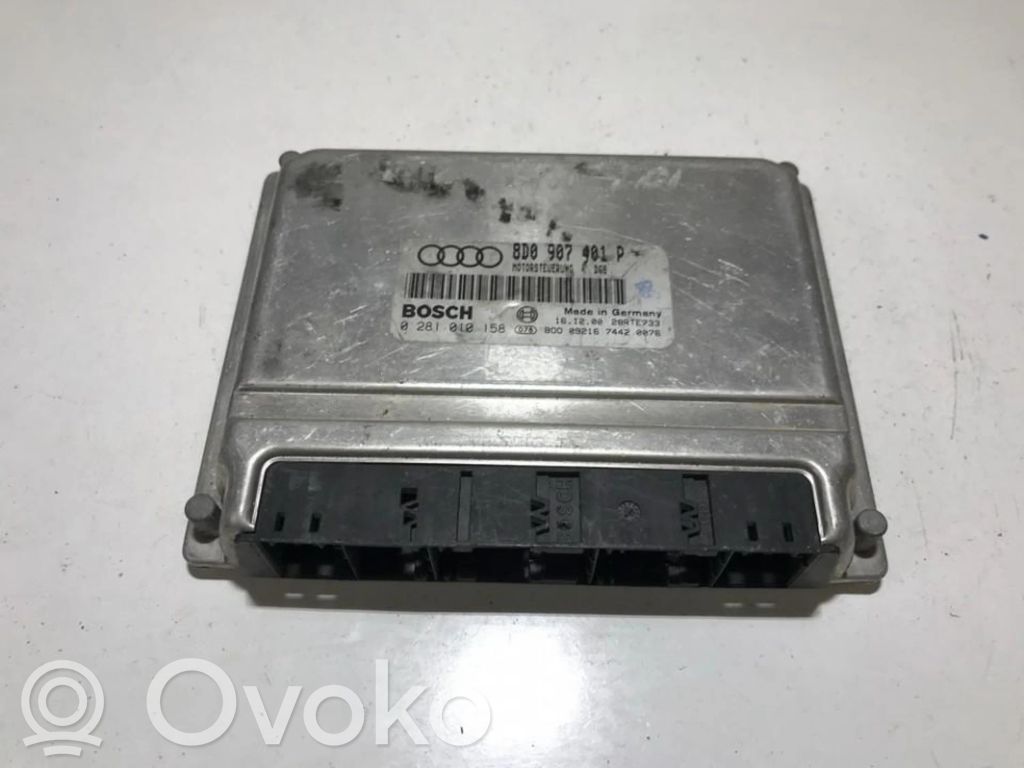 Sterownik / Moduł ECU   8D0907401P,0281010158,0281010158,28RTE733,74420076,8D0907401P