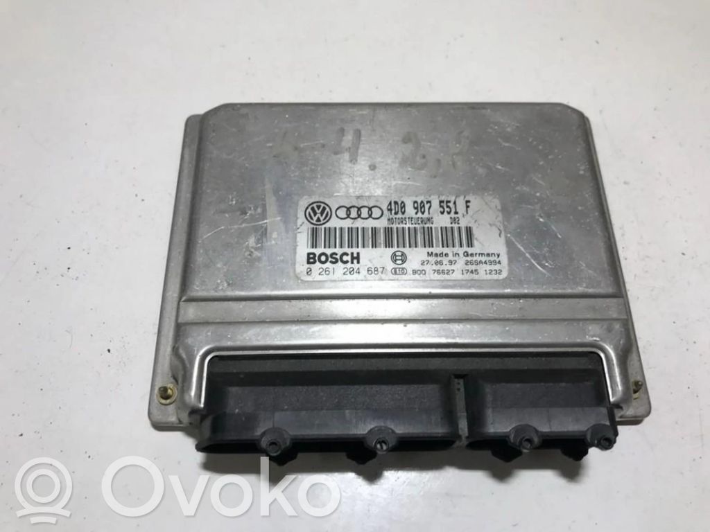 Audi A6 S6 C5 4B Centralina/modulo del motore 