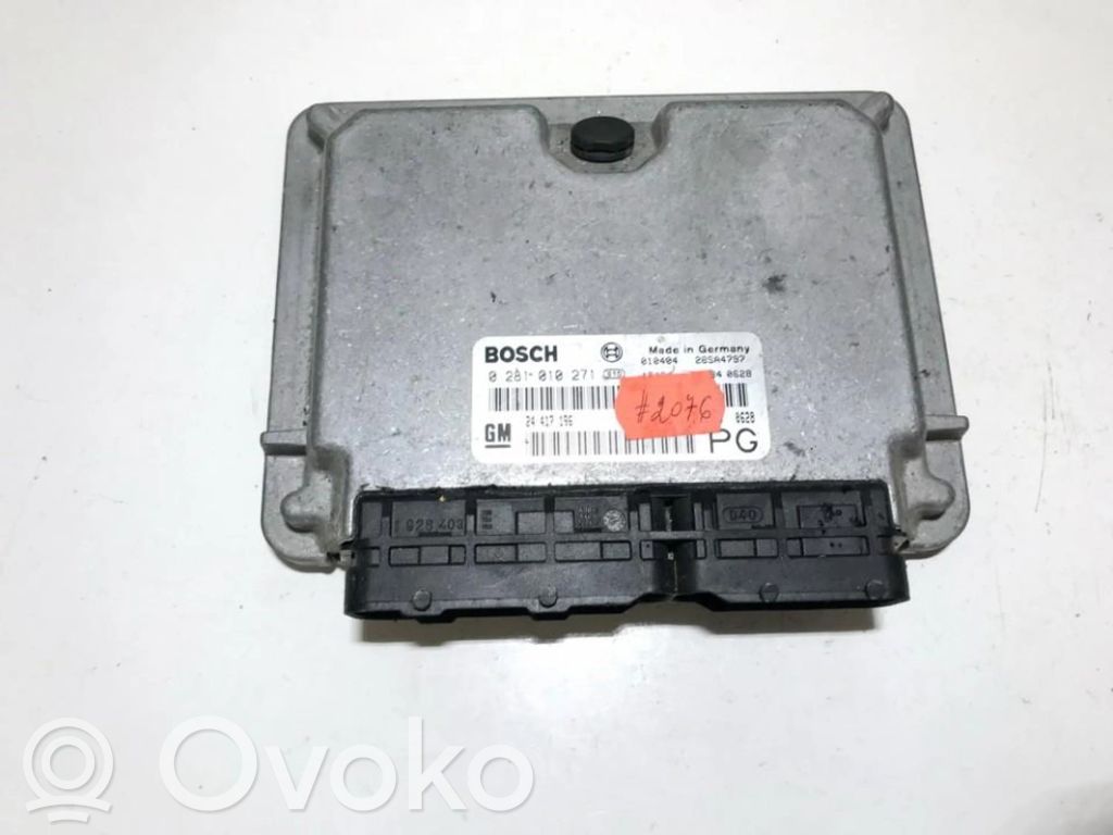 Opel Vectra B Unidad de control/módulo del motor 