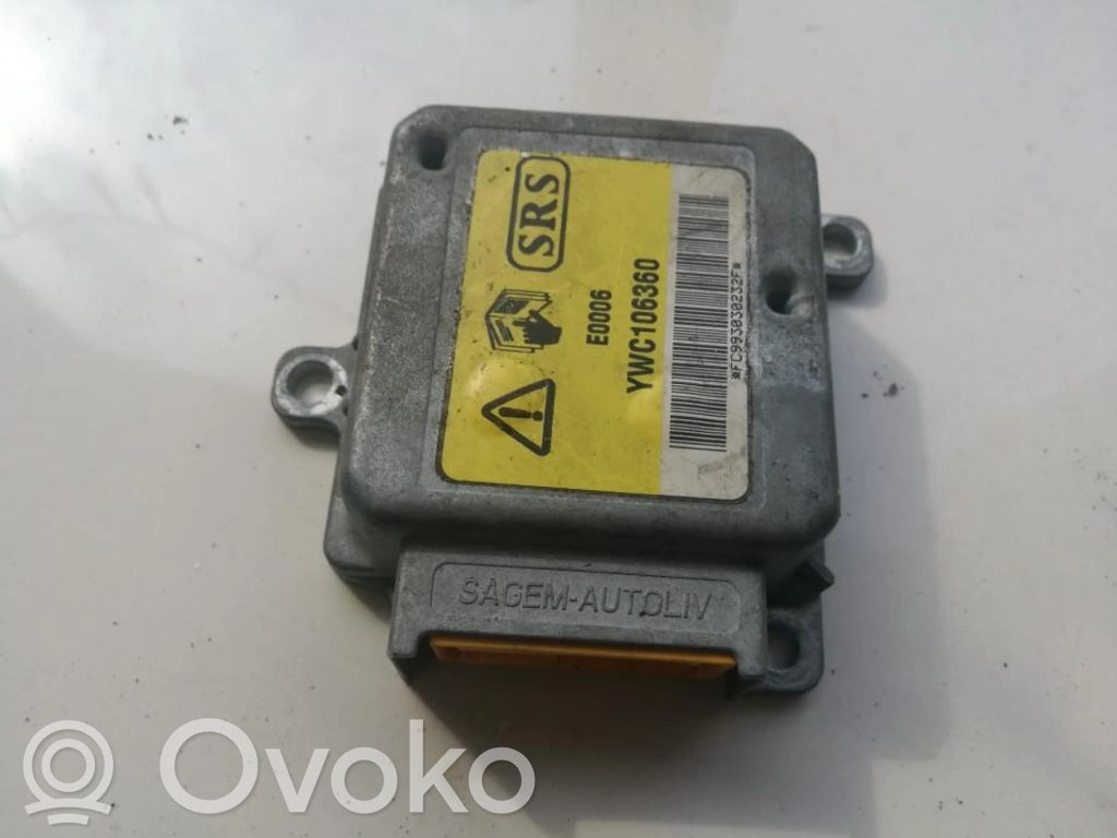 Land Rover Freelander Centralina/modulo airbag 