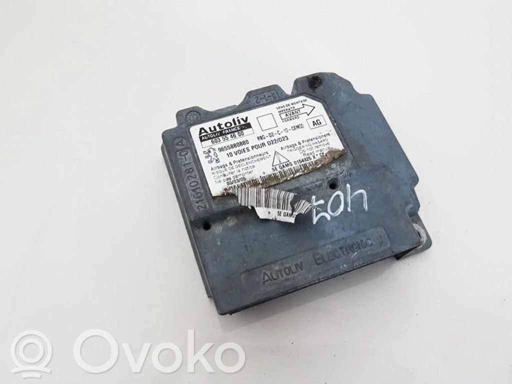 Peugeot 407 Unitate/modul de comandă airbaguri 