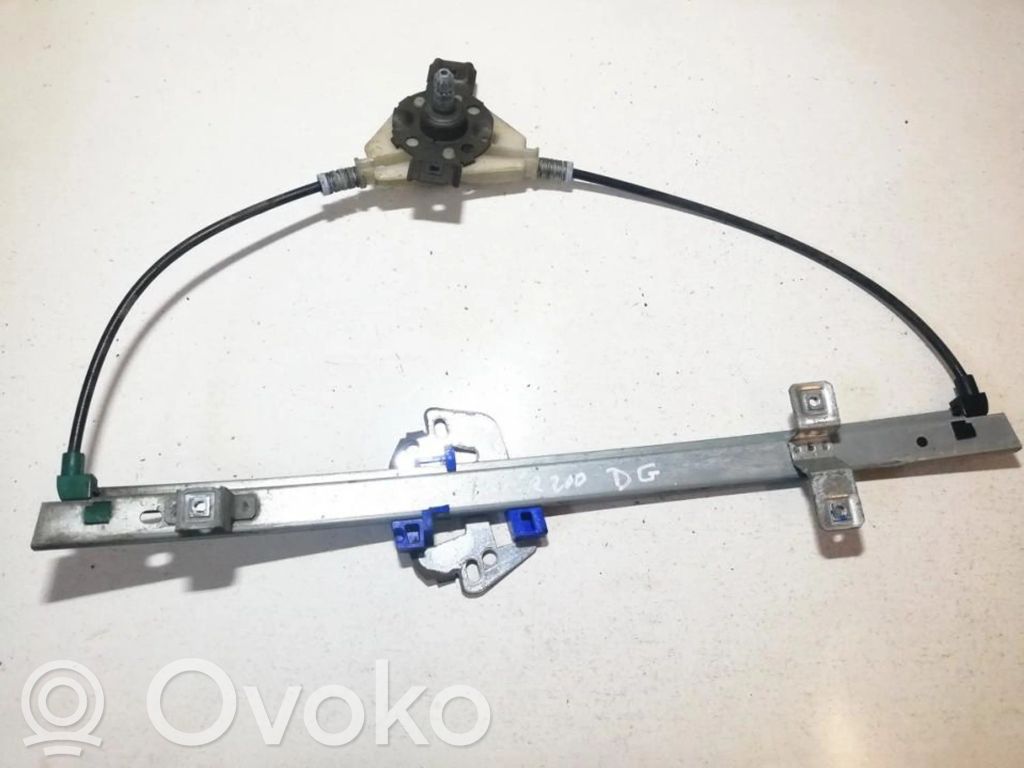 Regulador con motor de la ventanilla de la puerta corredera