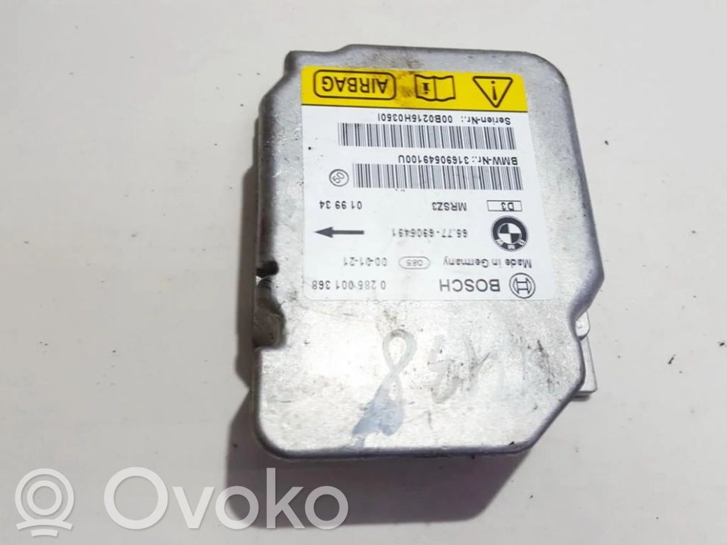 Sterownik / Moduł Airbag   0285001368,65776905491,0285001368,65776905491,65776905491,65776905491