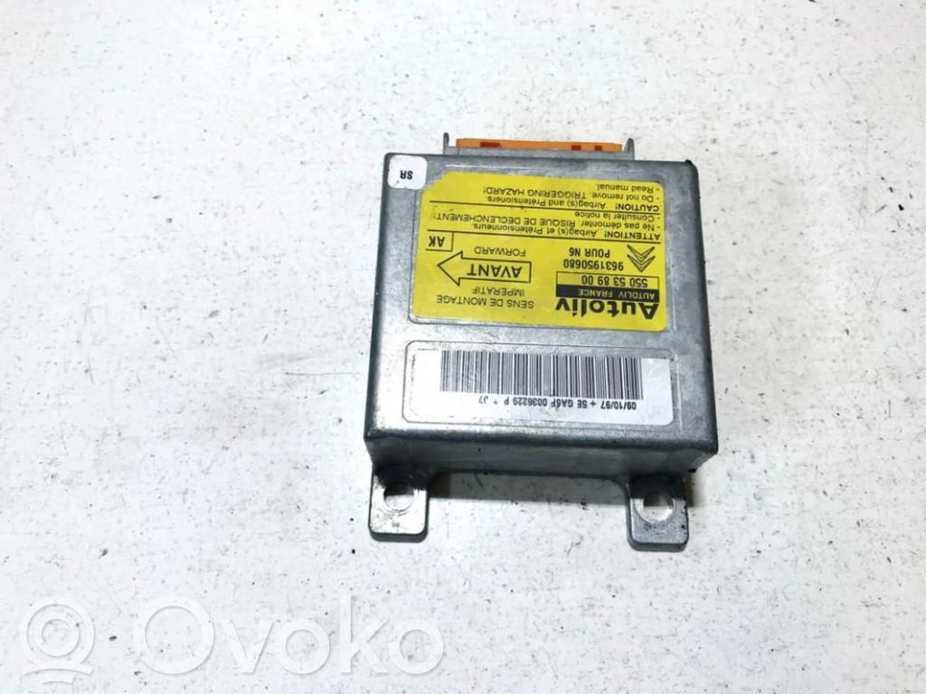 Citroen Xsara Centralina/modulo airbag 