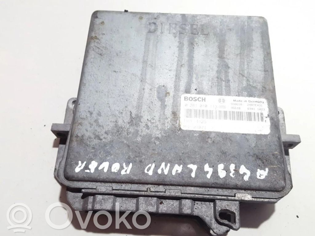 Centralina/modulo del motore   0281010113,MSB101071,0281010113,MSB101071