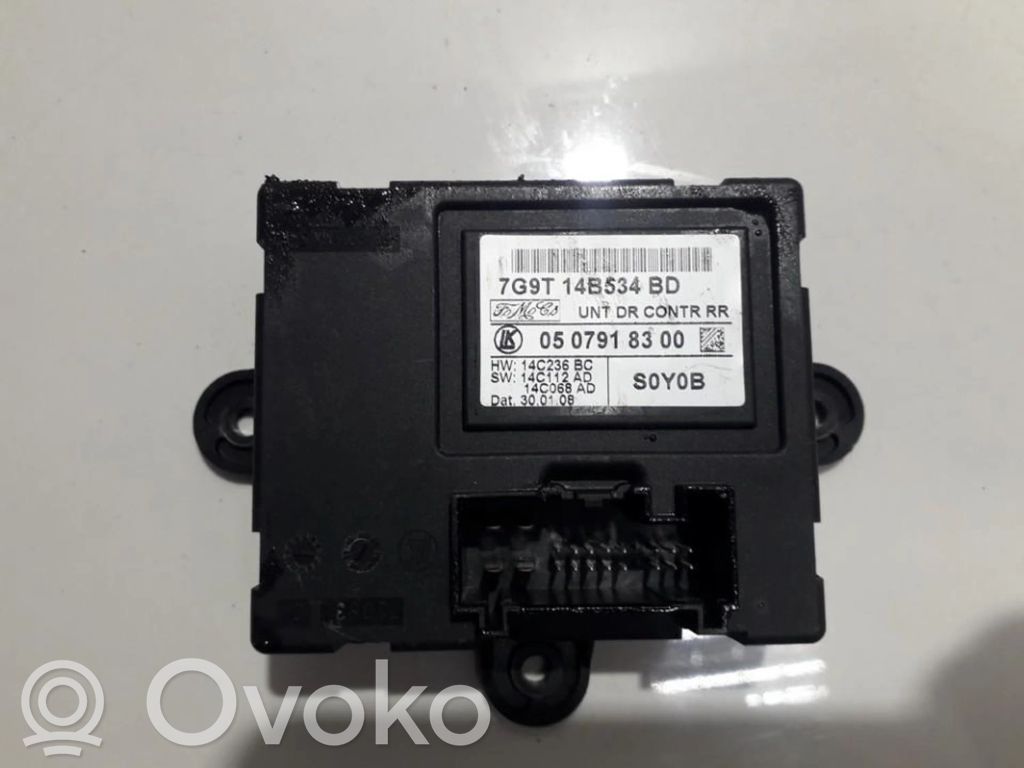 Unitate/modul comandă uși   7G9T14B534BD,0507918300,0507918300,7G9T14B534BD