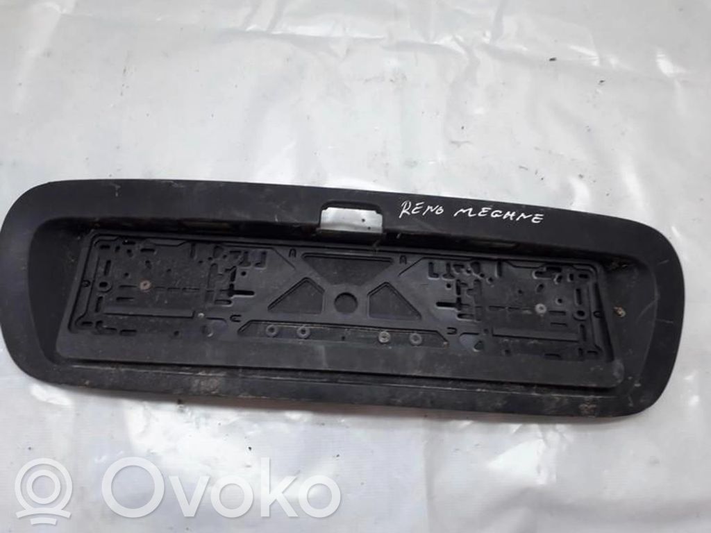 Renault Megane I Éclairage de plaque d'immatriculation 