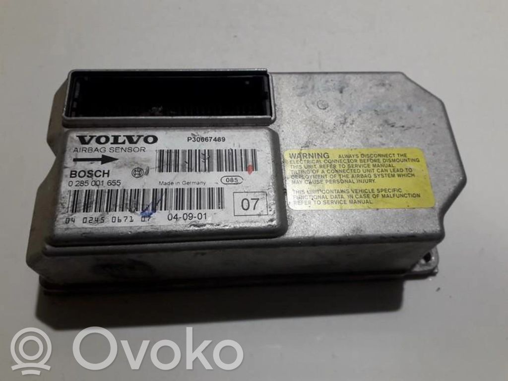 Volvo XC70 Centralina/modulo airbag 