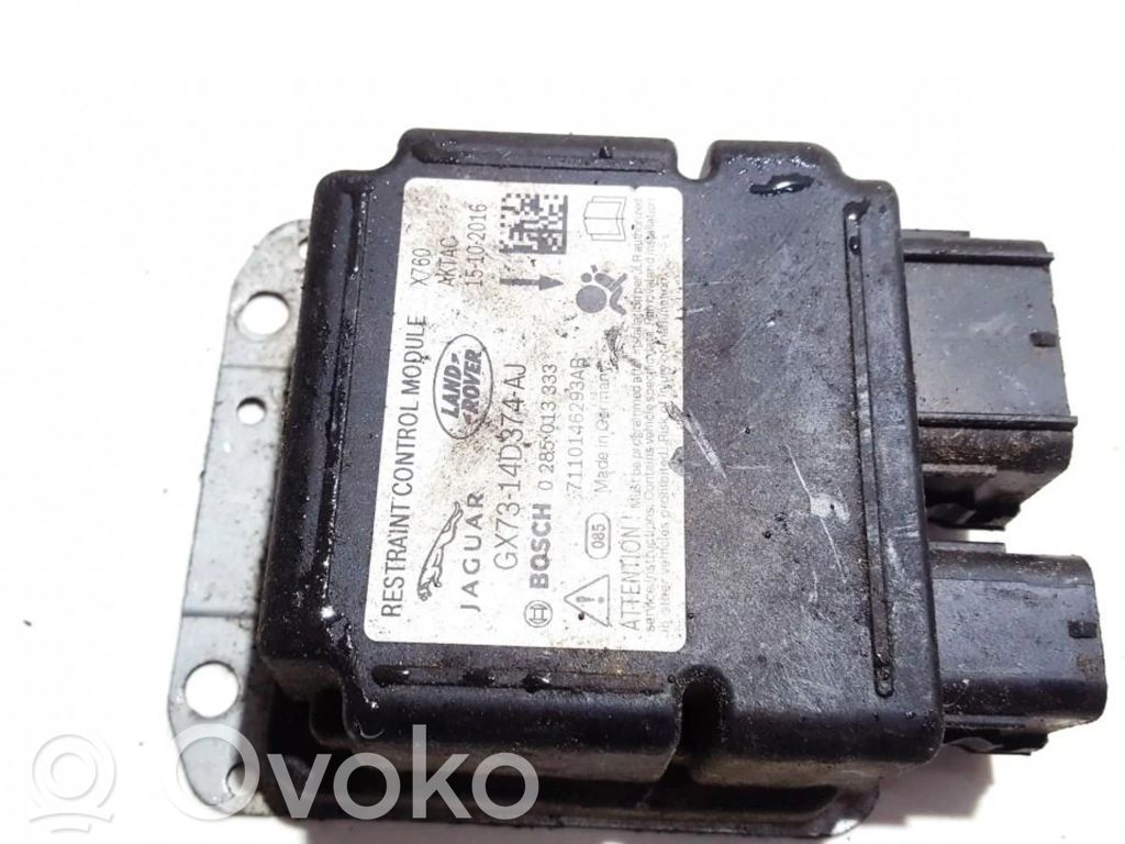 Jaguar XE Module de contrôle airbag