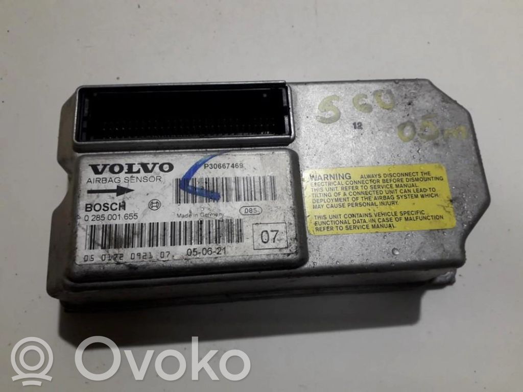 Volvo XC70 Centralina/modulo airbag 