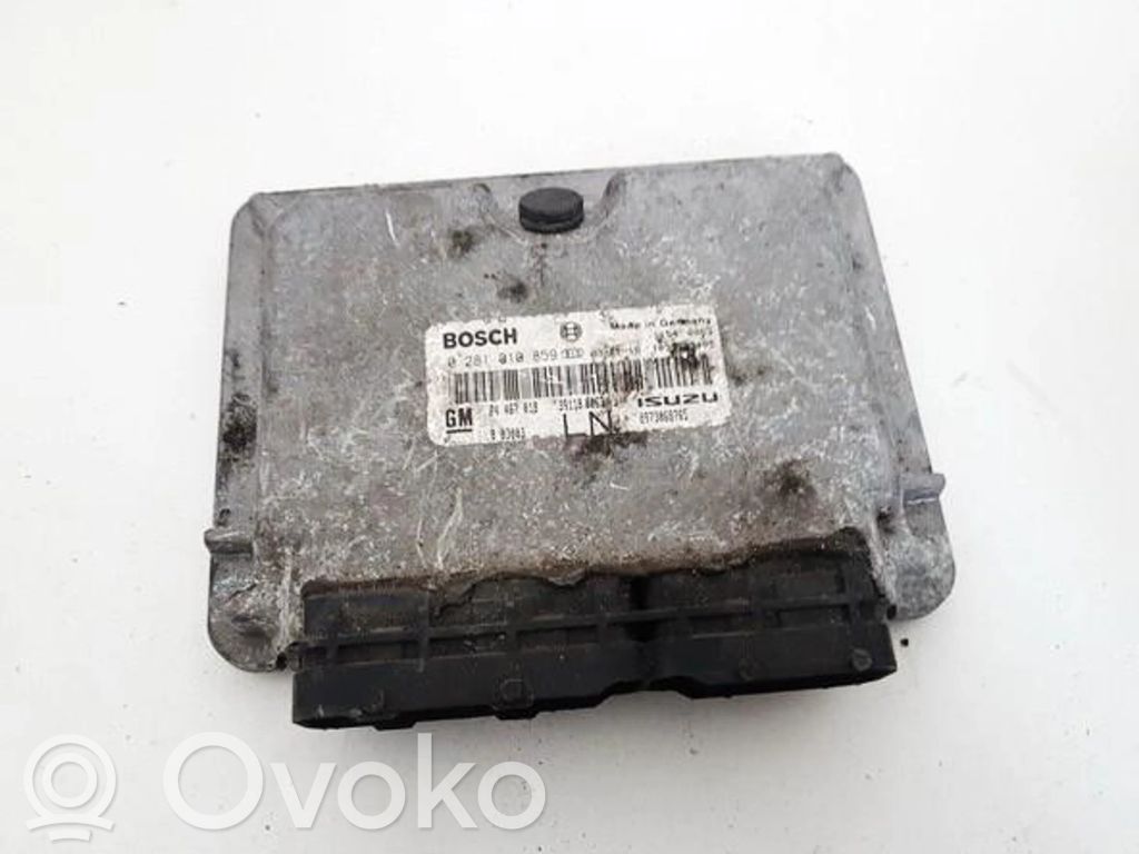 Opel Astra G Sterownik / Moduł ECU 