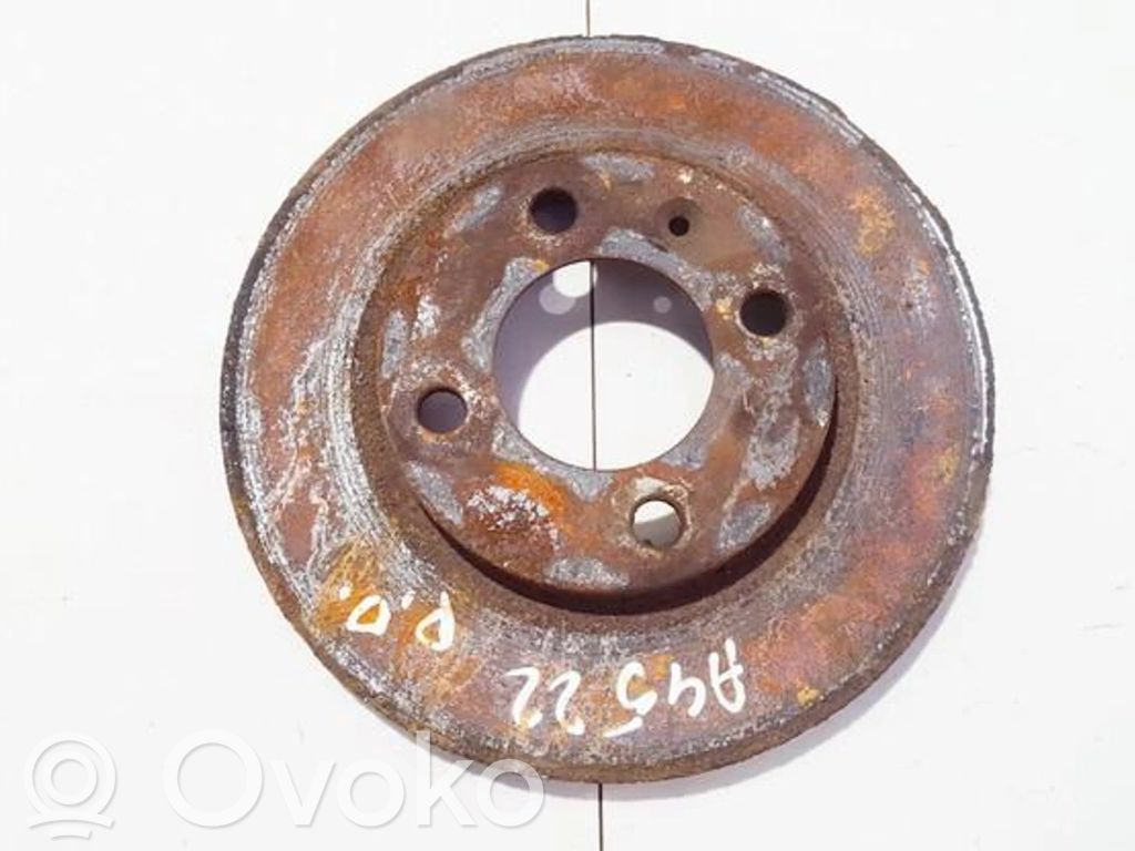 Volkswagen Polo III 6N 6N2 6NF Disco del freno anteriore