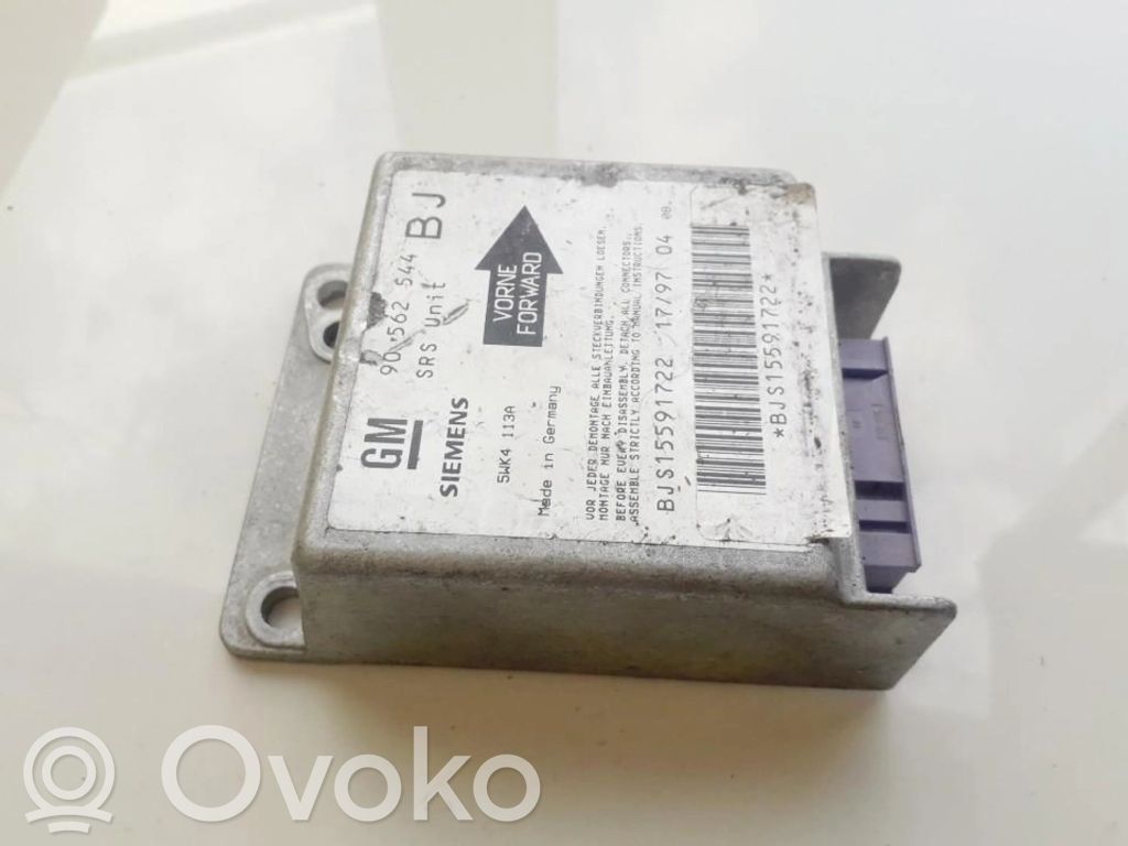 Opel Astra F Unitate/modul de comandă airbaguri 