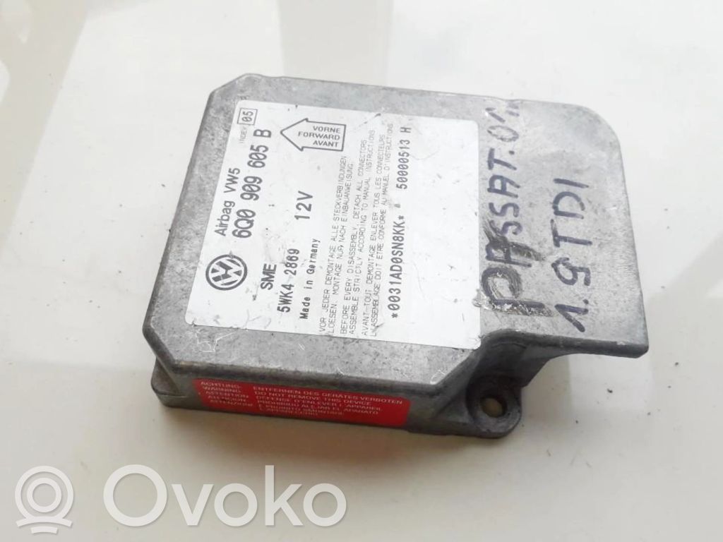 Volkswagen PASSAT B5.5 Centralina/modulo airbag