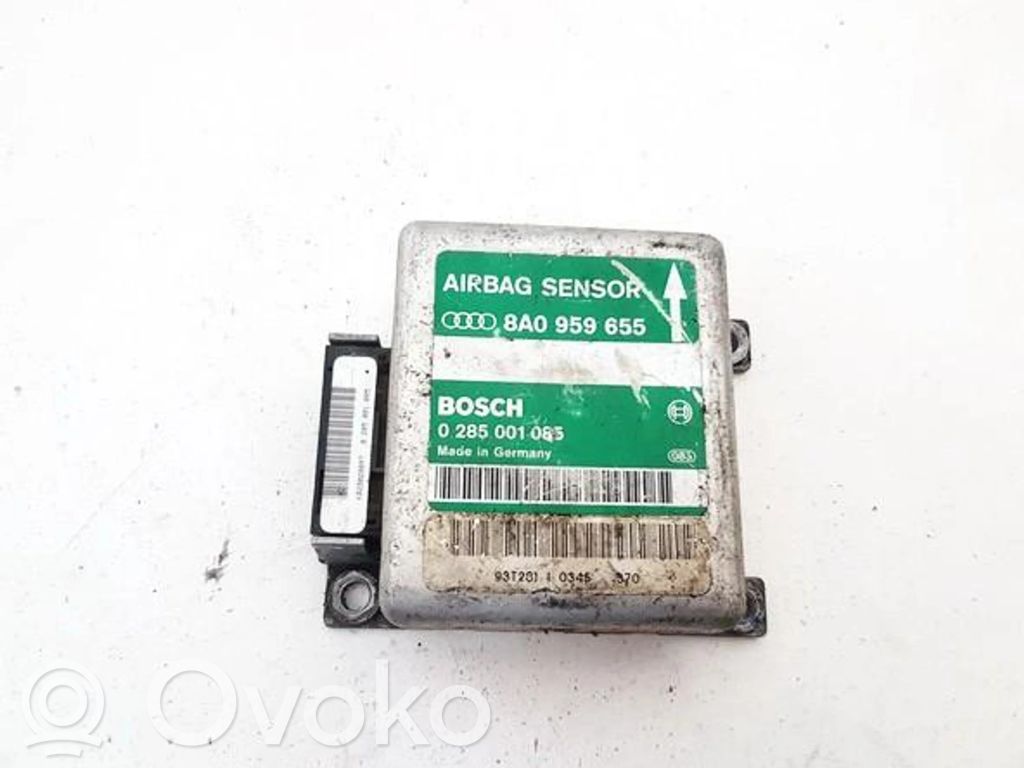 Module de contrôle airbag   8A0959655,0285001085,0285001085,8A0959655