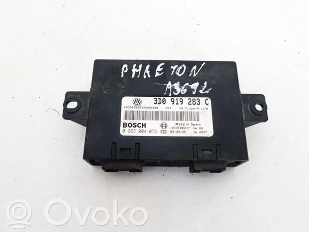 Unité de commande, module PDC aide au stationnement   3D0919283C,0263004075,0263004075,3D0919283C