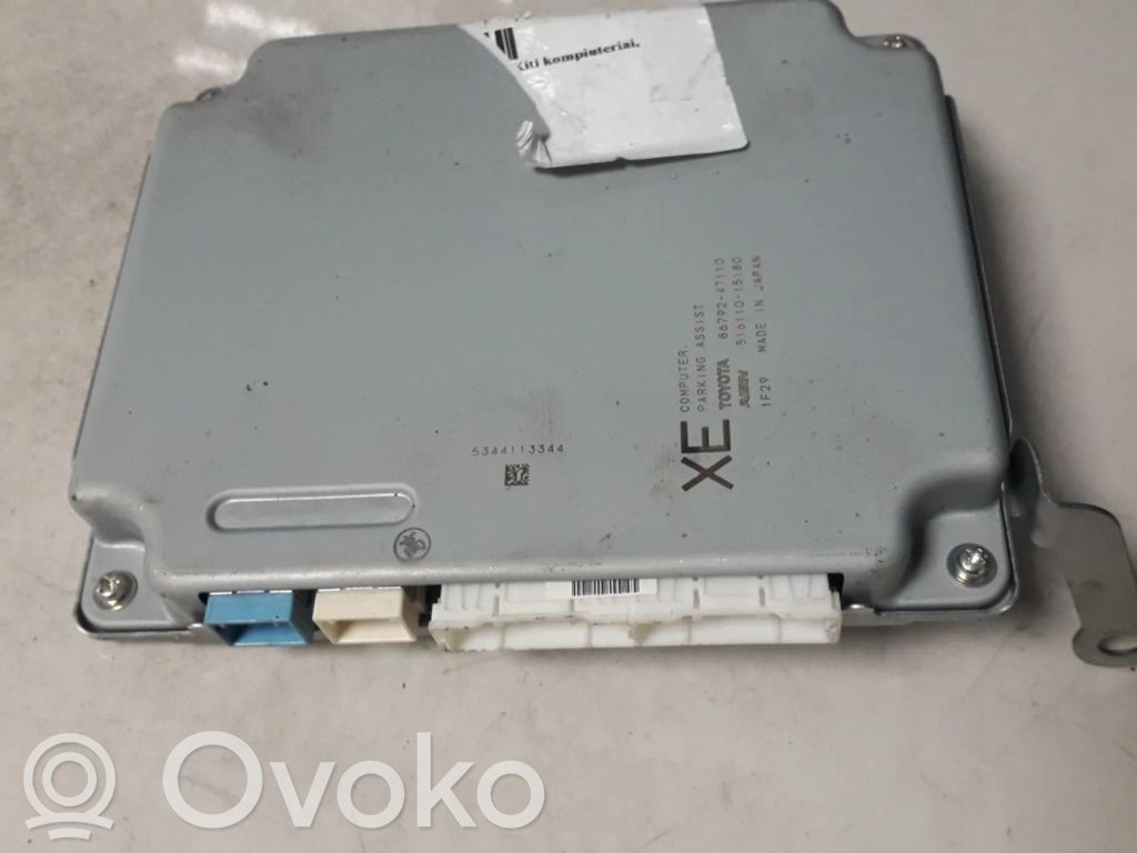Toyota Prius (XW30) Centralina/modulo sensori di parcheggio PDC 