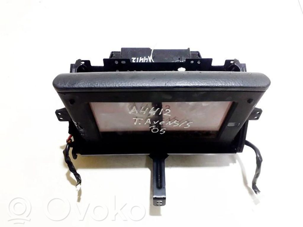 Toyota Avensis T250 Monitor / wyświetlacz / ekran 