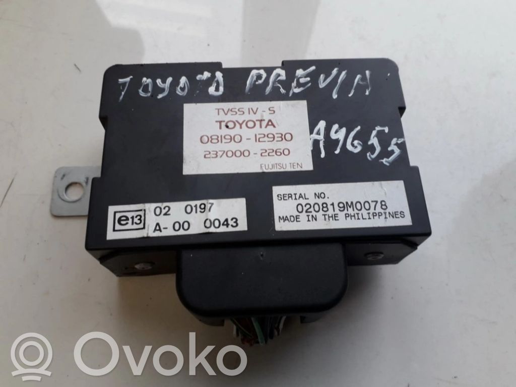 Toyota Previa (XR30, XR40) II Unitate/modul control alarmă 