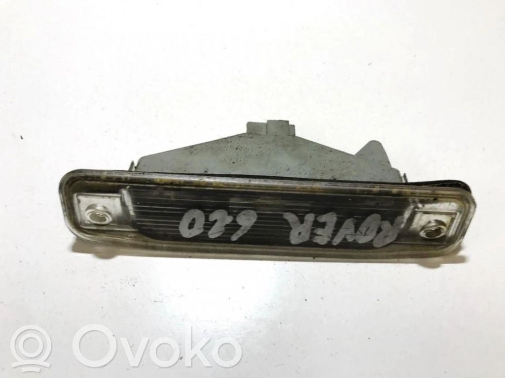 Number plate light