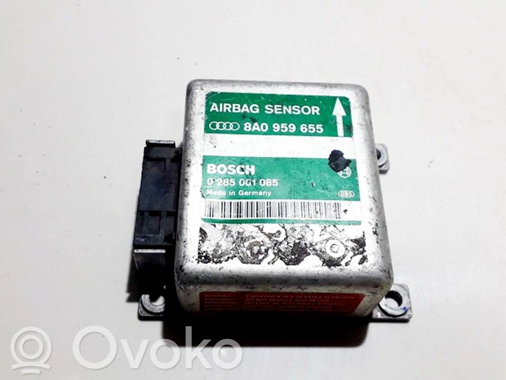 Unidad de control/módulo del Airbag   8A0959655,0285001085,8A0959655