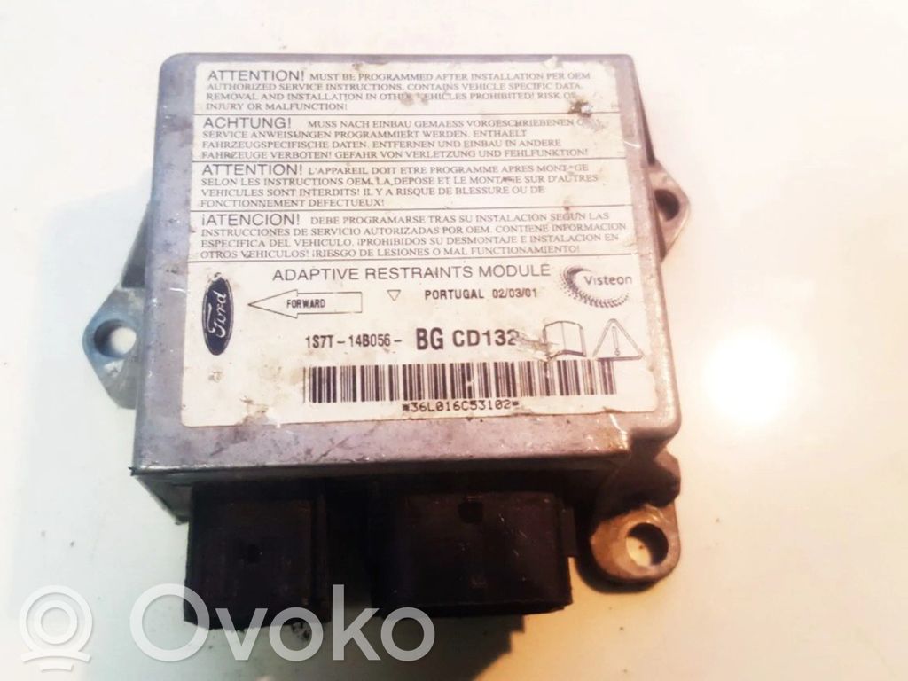 Ford Mondeo Mk III Module de contrôle airbag