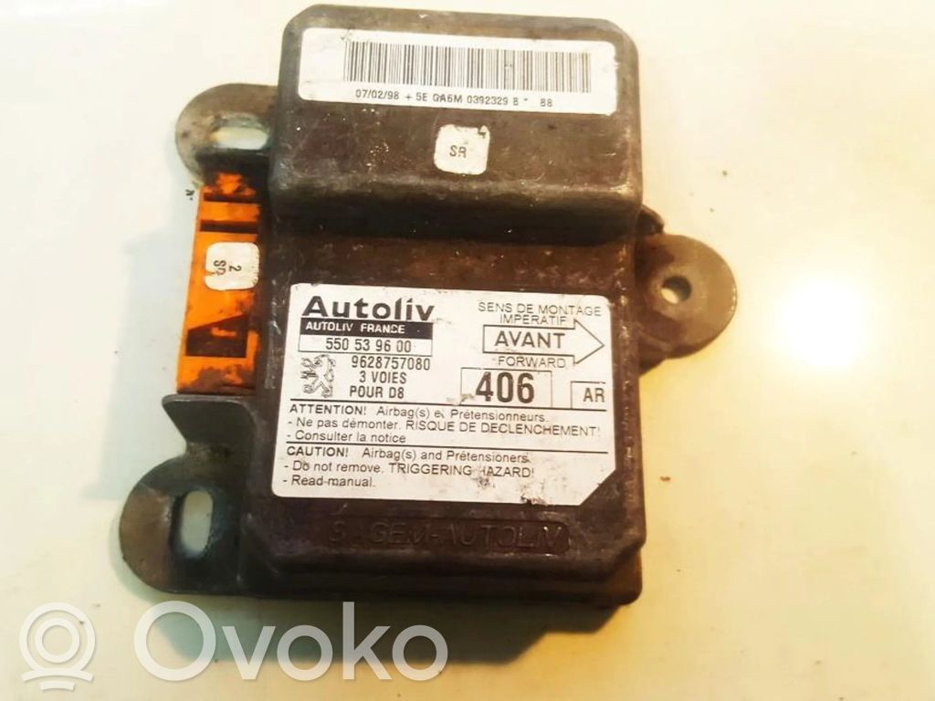 Peugeot 406 Unitate/modul de comandă airbaguri 