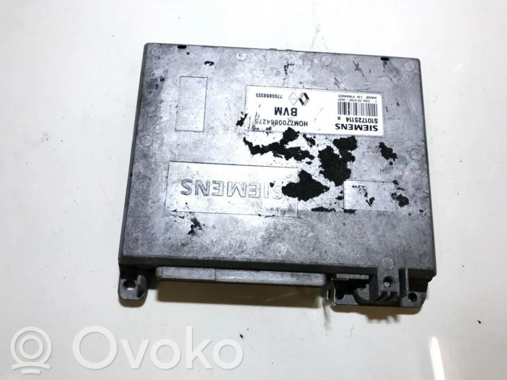 Unidad de control/módulo del motor   7700864275,HOM7700864275,7700864275,7700868323,HOM7700864275,S101725114B