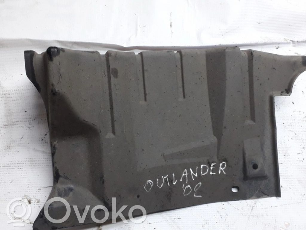 Mitsubishi Outlander Placa protectora/protector antisalpicaduras motor 