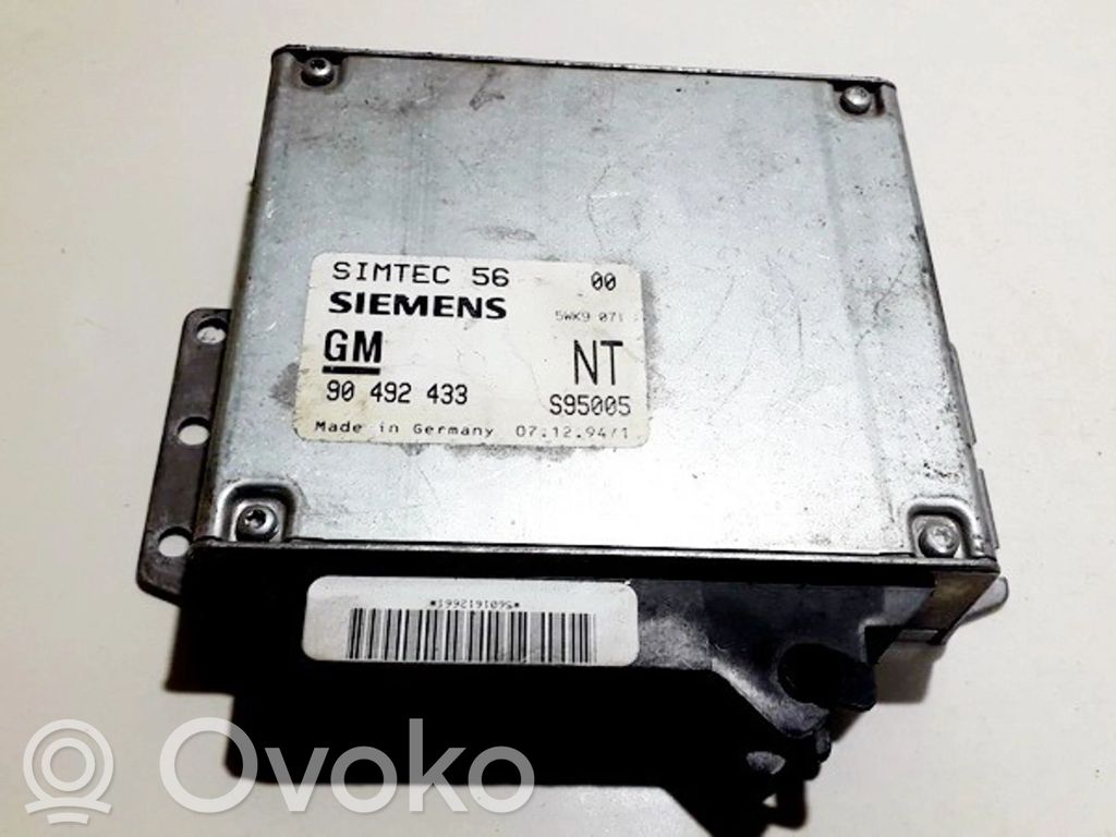 Engine control unit/module   90492433,S95005,90492433,S95005