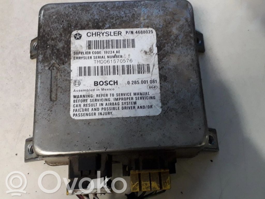 Unidad de control/módulo del Airbag   0285001081,TMD061570576,0285001081,4688025,TMD061570576