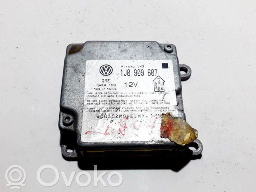 Unidad de control/módulo del Airbag   1J0909607,1J0909607,1J0909607